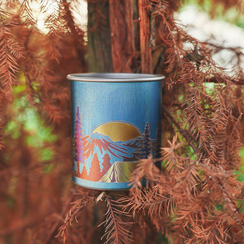 Currently unavailab| Keith Titanium Artistry Collection: Artisan Bottle and Mug Series (Ti3536 Artisan Mug (Wild Camp))