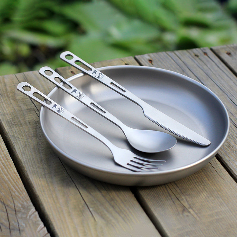 KEITH Titanium Ti5310 3-Piece Cutlery Set