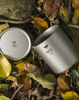 KEITH Titanium Ti3302 Double-Wall Mug with Lid - 10.1 fl oz