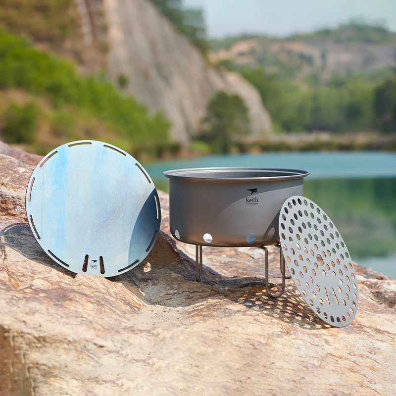 KEITH Titanium Ti2205 Portable Grill