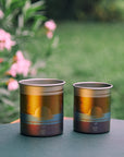 Keith Titanium Artistry Collection: Artisan Bottle and Mug Series (Ti3532 Artisan Mug (Sunset Glow))