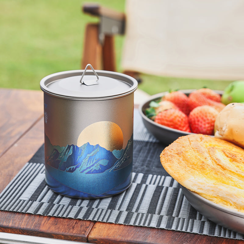 Keith Titanium Artistry Collection: Artisan Bottle and Mug Series (Ti3538 Artisan Mug (Brave Ascent))