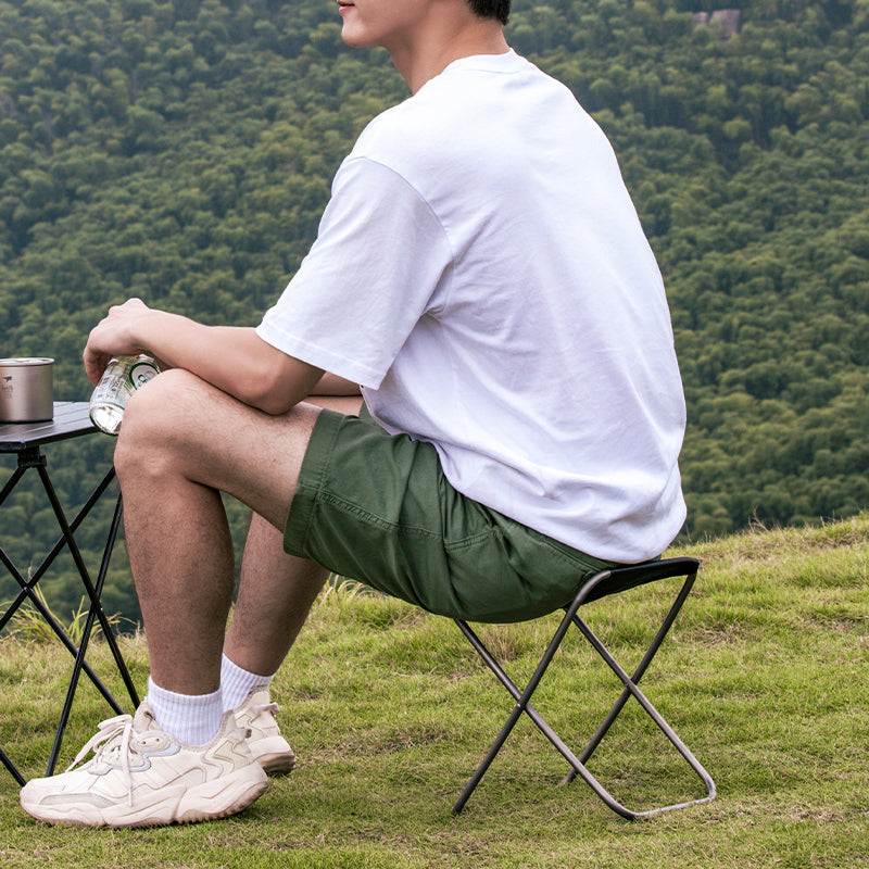 KEITH Titanium Ti2501 Folding Stool