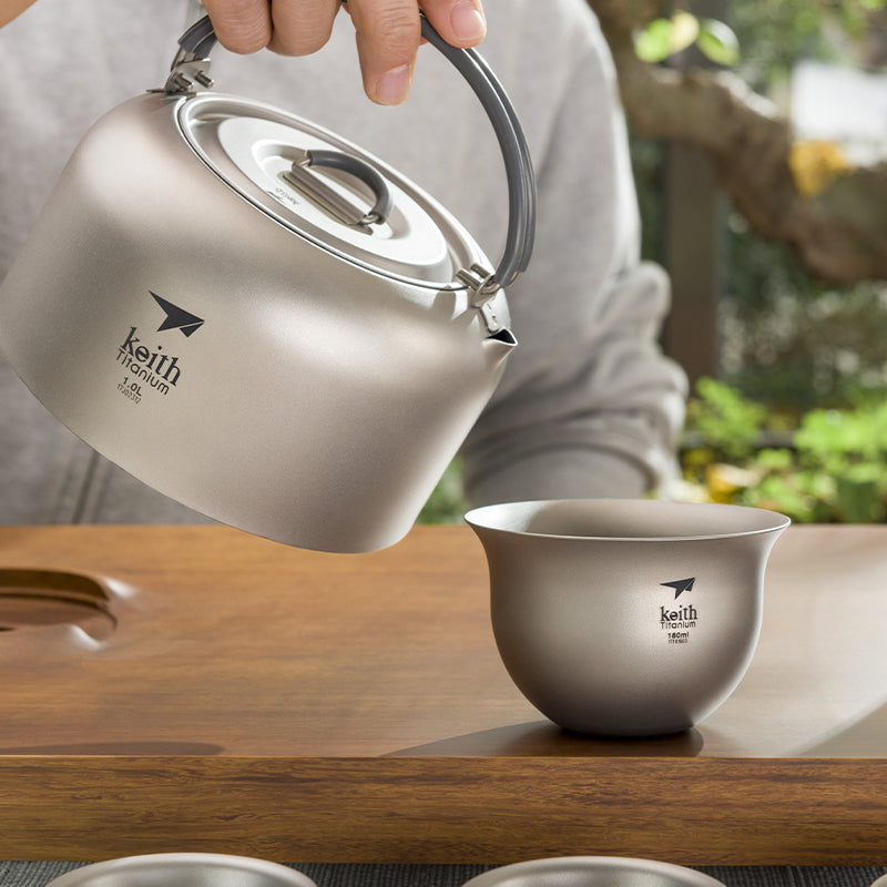 KEITH Titanium Ti3901 Kettle - 1.0 L