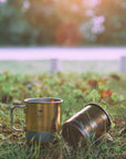 Keith Titanium Artistry Collection: Artisan Bottle and Mug Series (Ti3533 Artisan Mug (An Unplanned Trip))
