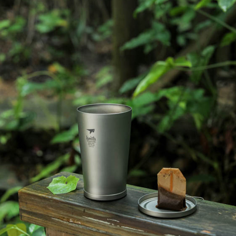 KEITH Titanium Ti3150 Vacuum Insulated Plastic-Free Everyday Beer & Brew Tumbler - 11 fl oz