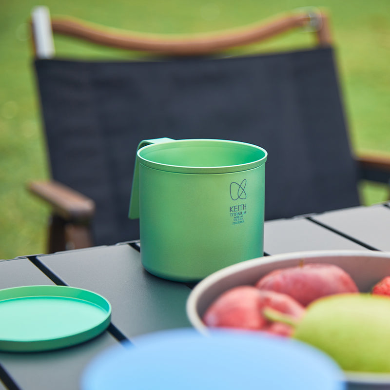 KEITH Titanium Radiant Spectrum Cups (Spring Green)