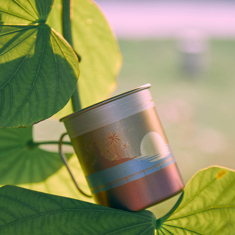 Keith Titanium Artistry Collection: Artisan Bottle and Mug Series (Ti3531 Artisan Sunset Glow Mug)