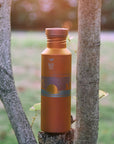 KEITH Titanium Artistry Collection: Artisan Bottle and Mug Series (Ti3530 Artisan Sunset Glow Bottle)