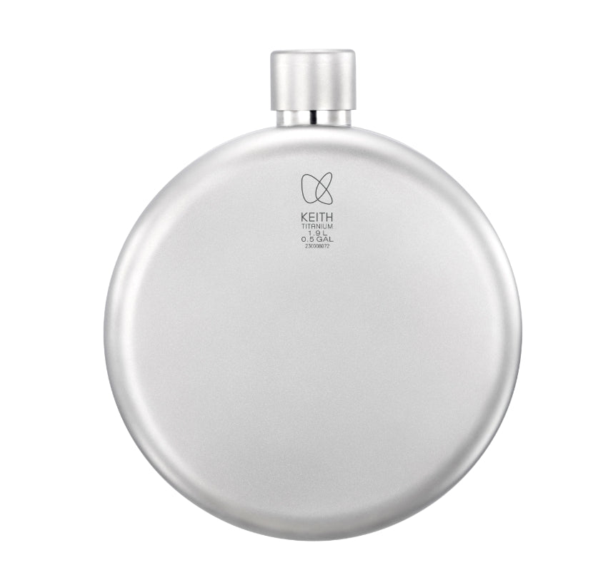 KEITH Titanium Western Cowboy Canteen Series - Engineered for Professionals and Adventurers (Ti3038-1.1Gal)