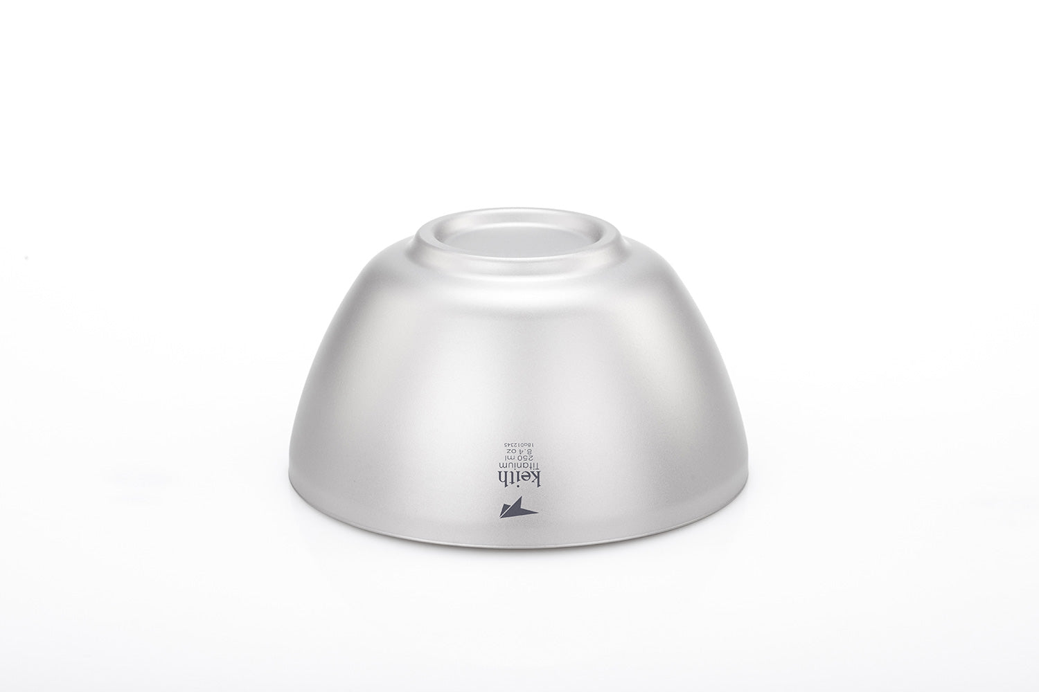 KEITH Titanium Ti5352 Double-Wall Insulated Bowl, 250ml | Plastic-Free and Eco-Friendly