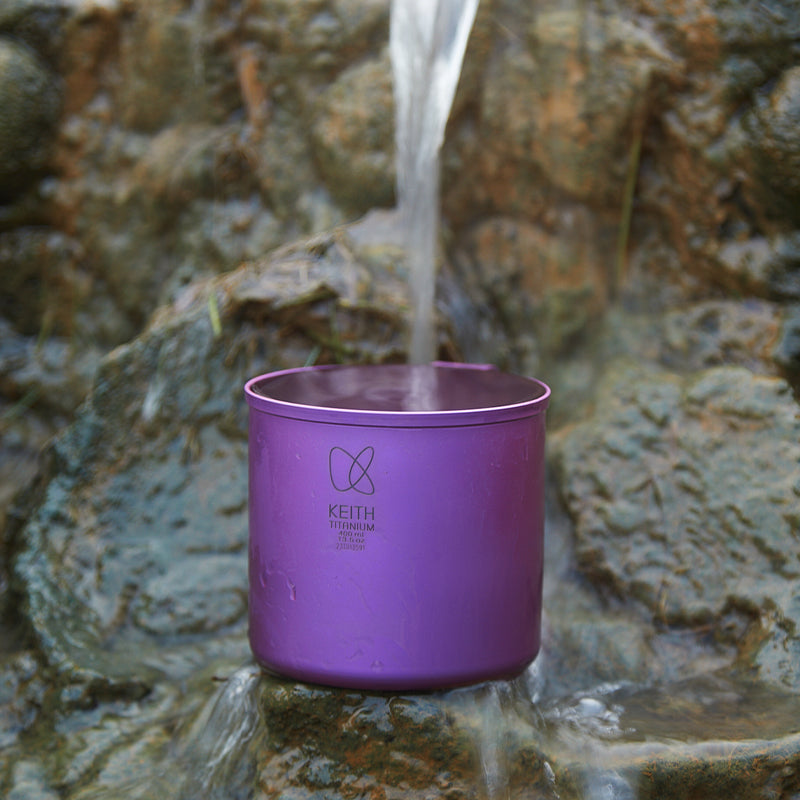 KEITH Titanium Radiant Spectrum Cups (Twilight Purple)