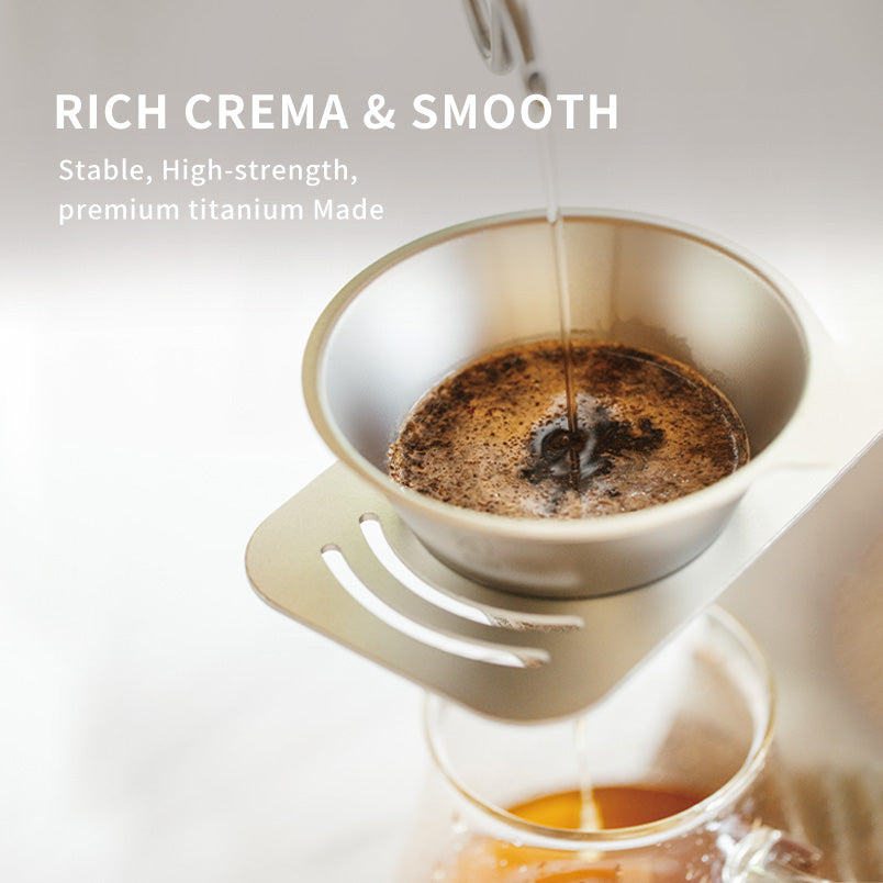 KEITH Titanium Ti3612 Titanium Pour-over Kit