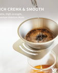KEITH Titanium Ti3612 Titanium Pour-over Kit