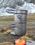 KEITH Titanium Ti6014 3-Piece Pot and Pan Cook Set - 2400ml