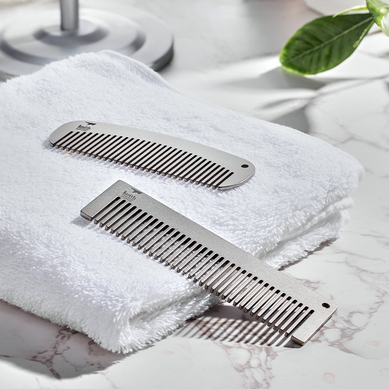 KEITH Titanium Ti1731 Ultrathin Purse Comb