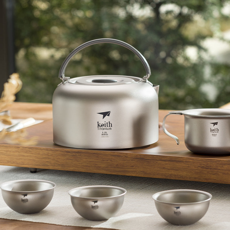 KEITH Titanium Ti3901 Kettle - 1.0 L
