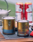 Keith Titanium Artistry Collection: Artisan Bottle and Mug Series (Ti3533 Artisan Mug (An Unplanned Trip))