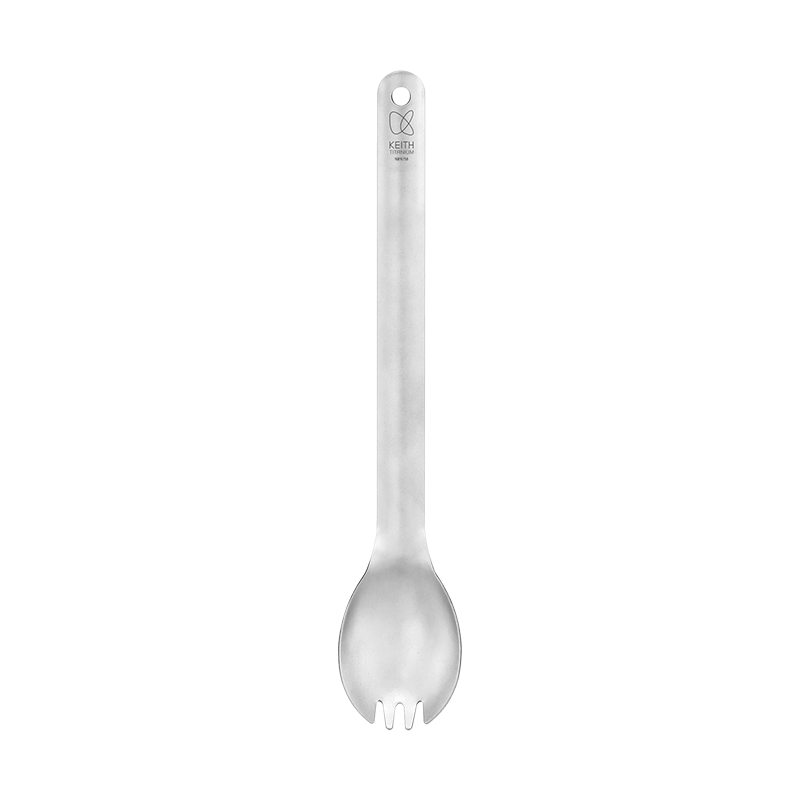 KEITH Titanium Ti5319 Long Handle Spork