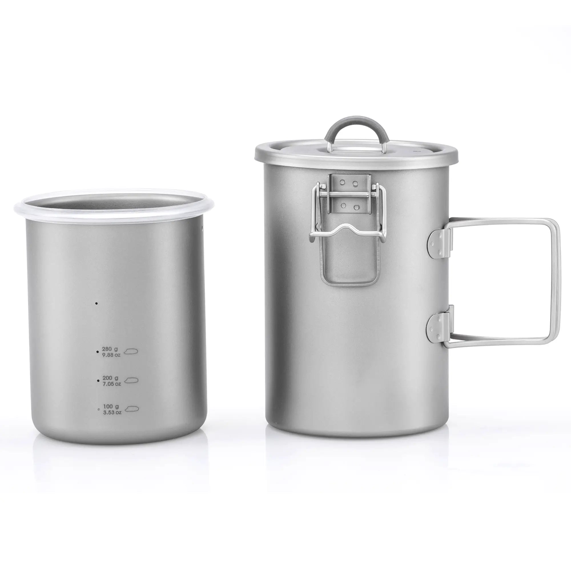 KEITH チタン製プラスチックフリー多機能クッカー - Ti6300 – KEITH