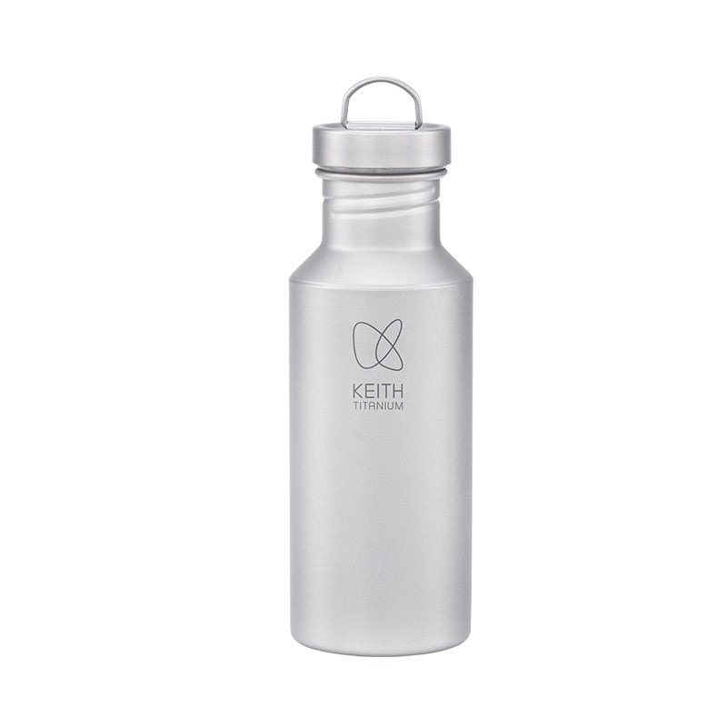 KEITH Titanium Ti3031 Plastic-Free Sport Bottle - 18.6 fl oz