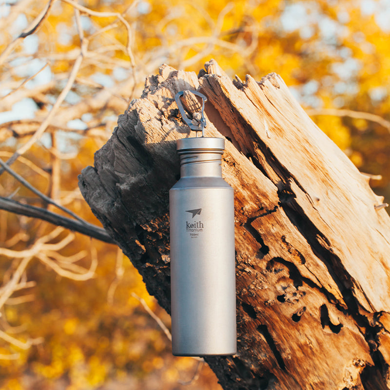 KEITH Titanium Ti3032 Plastic-Free Sport Bottle - 23.6 fl oz