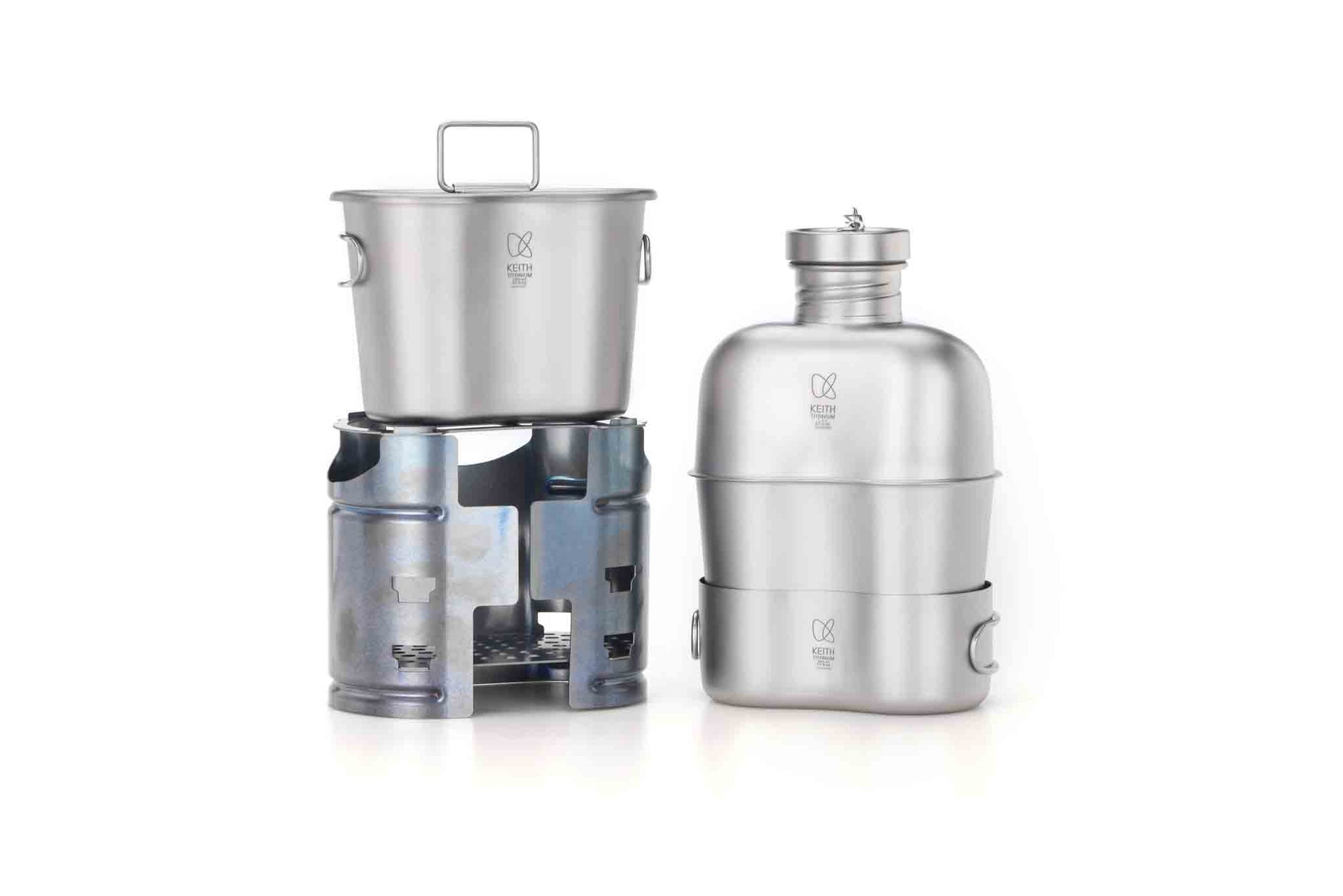 Ti3061 Pro Plastic-Free Canteen Mess Kit -2025 New Item
