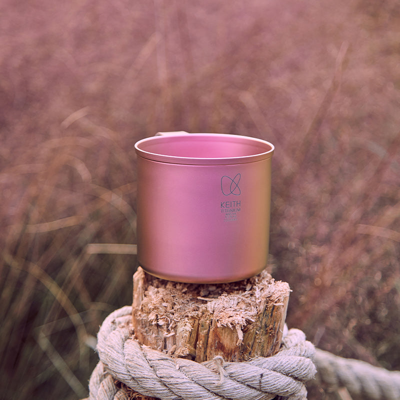 KEITH Titanium Radiant Spectrum Cups (Flamingo Pink)