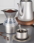 KEITH Titanium Ti3661 Titanium Coffee Funnel