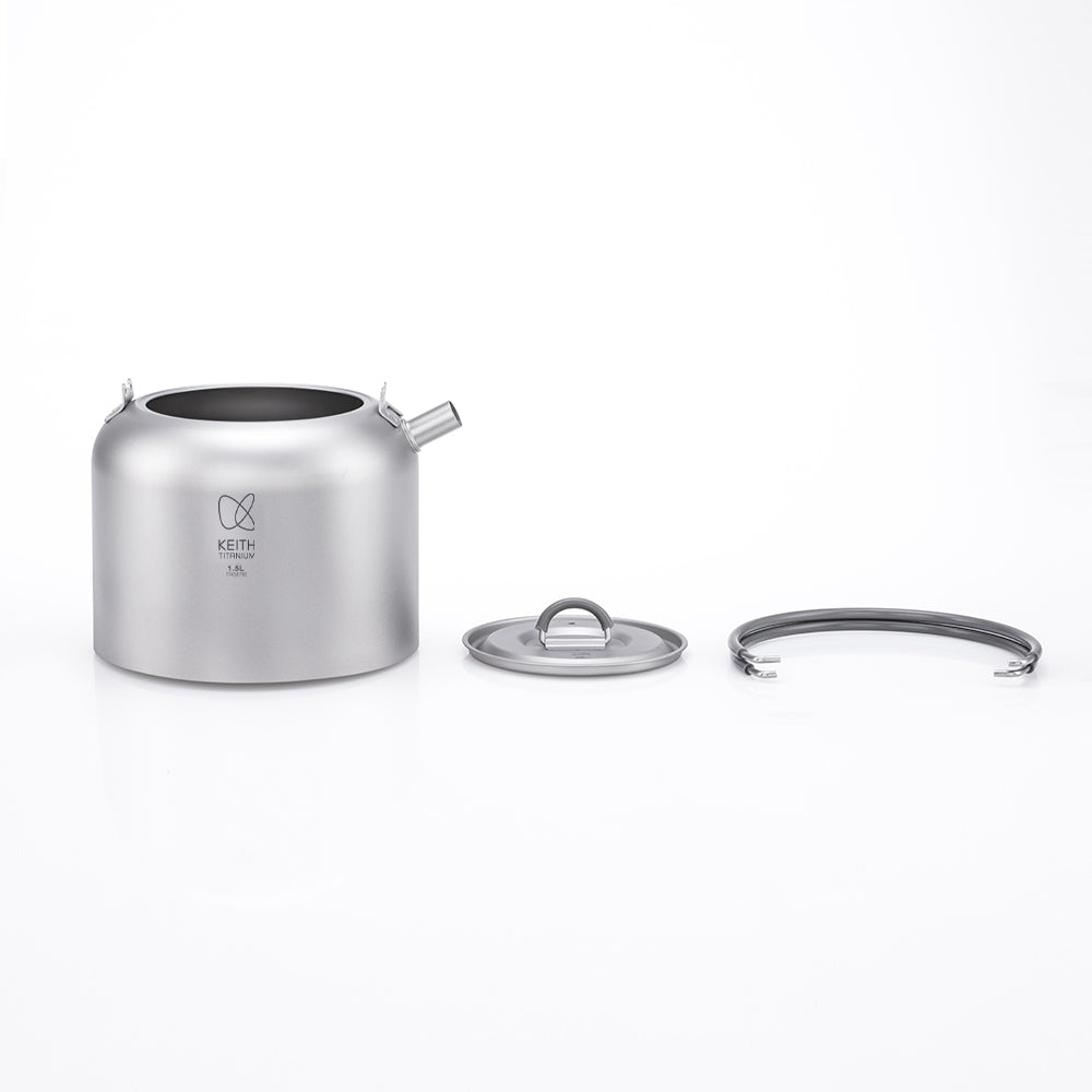 KEITH Titanium Ti3907 Titanium Kettle