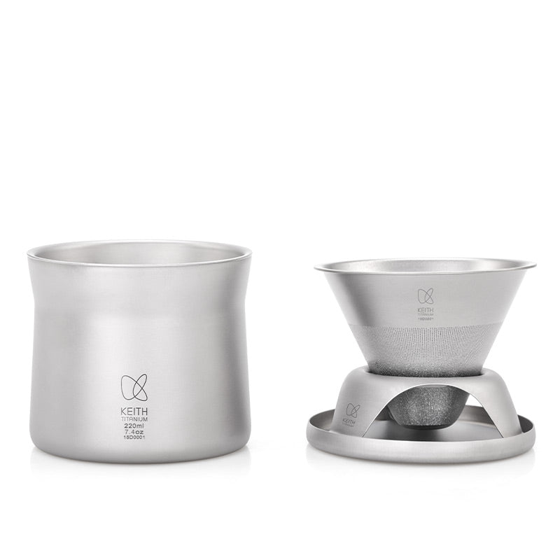 【日本産】 Titanium KEITH Ti3911 Maker Coffee Ultralight バーベキュー・調理用品
