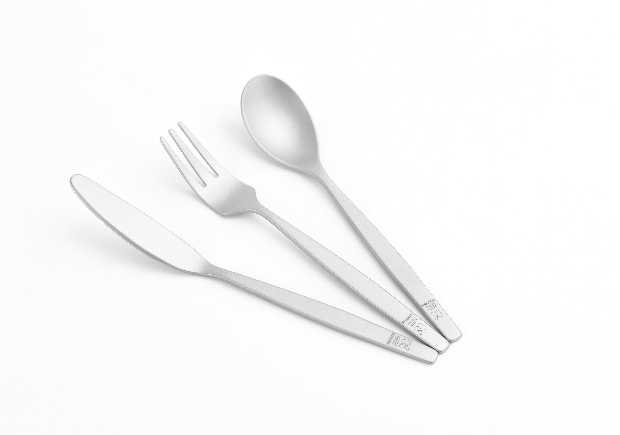 KEITH Titanium Ti5212 Titanium Cutlery Set