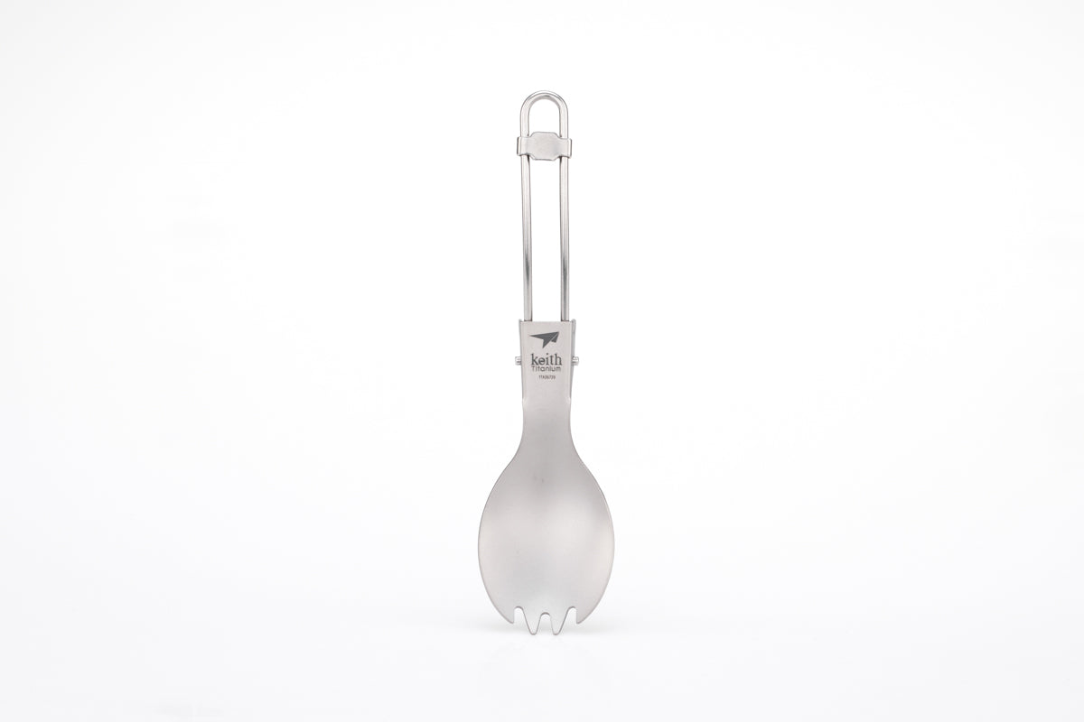 KEITH Titanium Ti5301 Folding spork