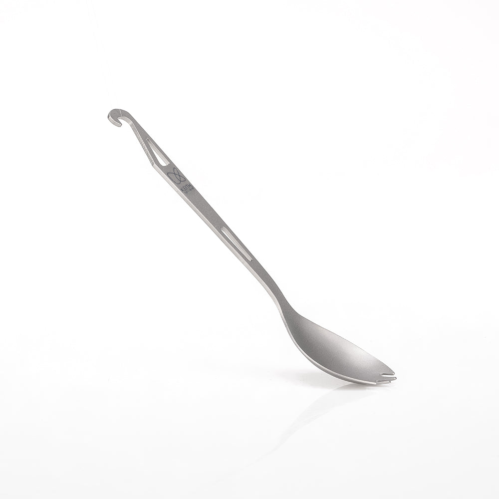 KEITH Titanium Ti5311 Spork with Bottle Opener (Custom Pouch Included)