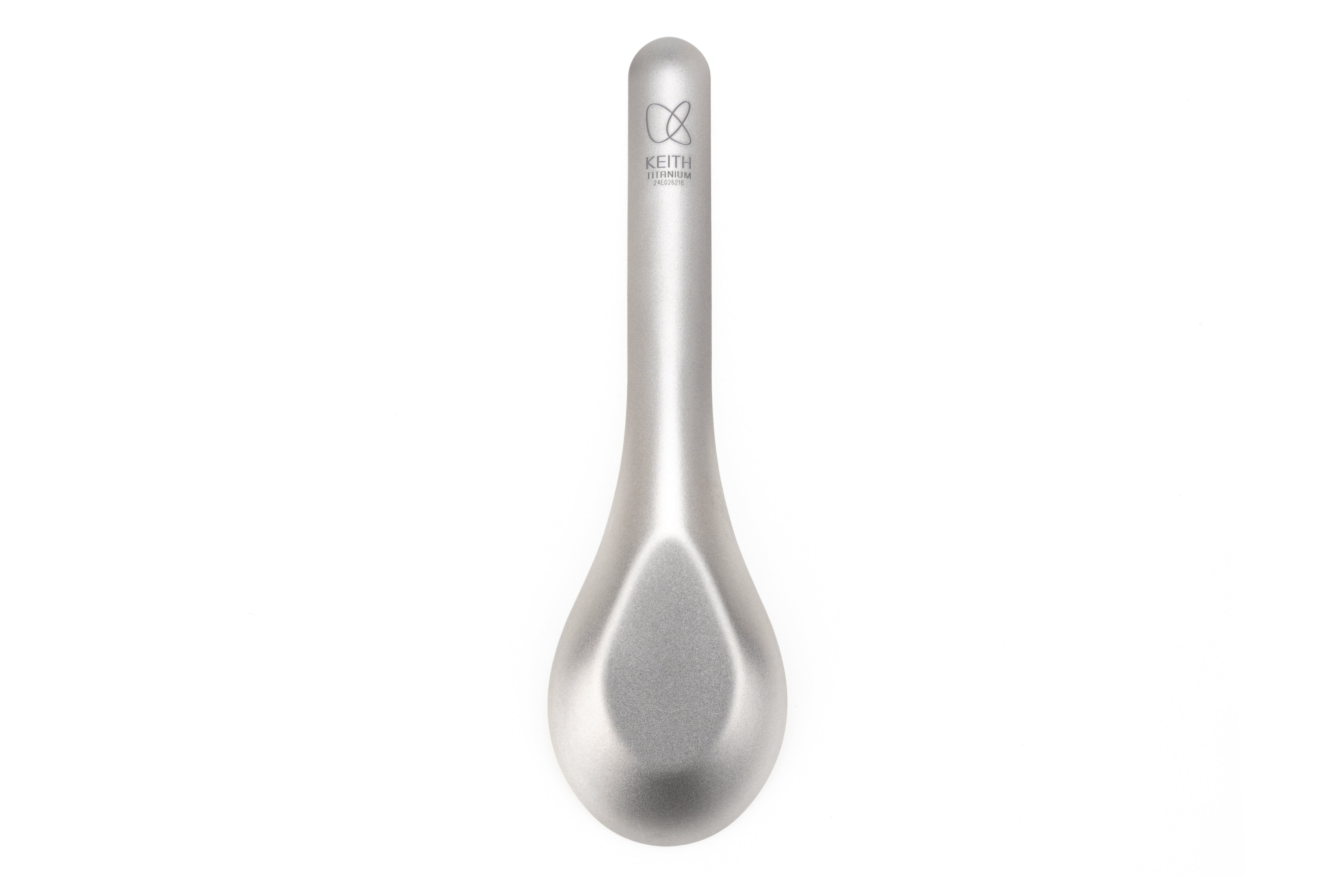 KEITH Titanium Small Spoon, Deep Bowl Design - Ti5316