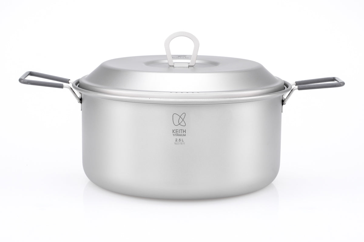 KEITH Titanium Ti6018 Pot - 2.5 L