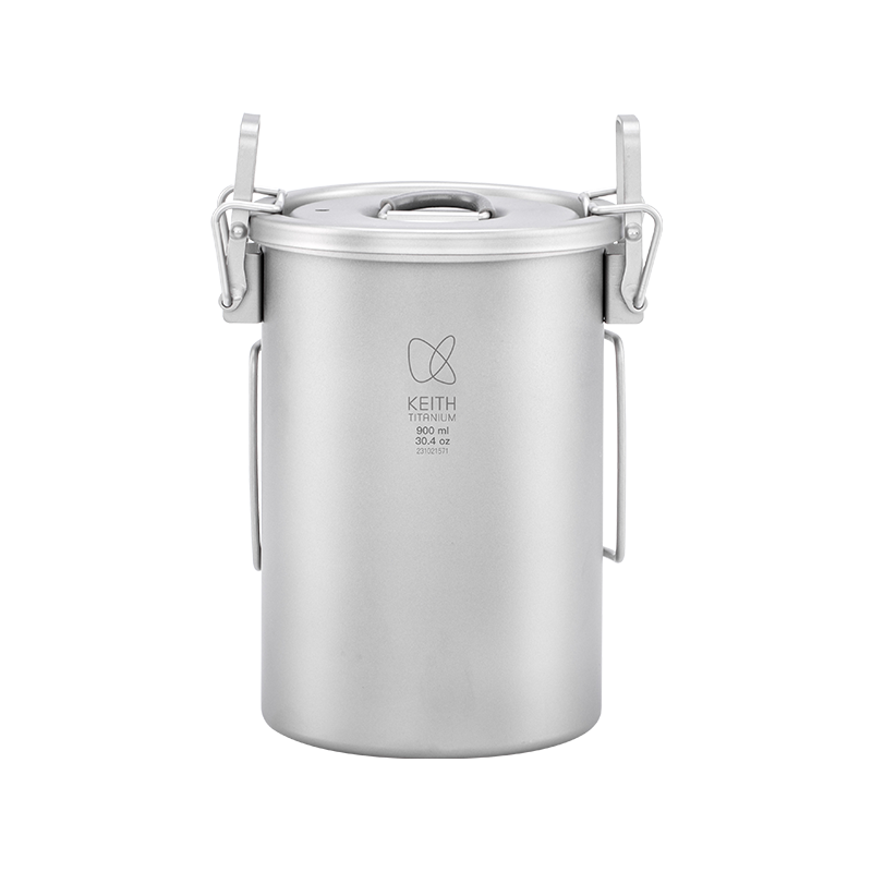 Keith チタンマルチクッカー Ti6300 Keith Titanium Ti6300 Plastic-Free Multifunctional Cooker