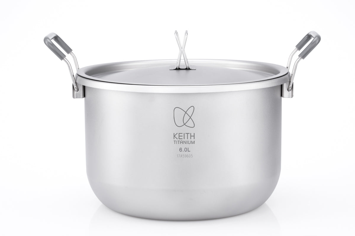 Keith Titanium Ti8301 Pot - 6.0 L