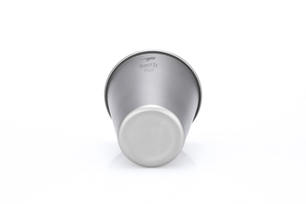 KEITH Titanium Ti9001 Titanium Beer Cup