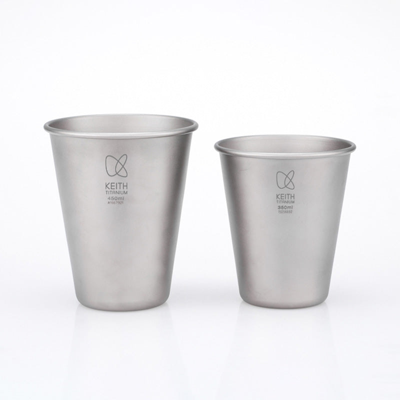 KEITH Titanium Ti9001 Titanium Beer Cup