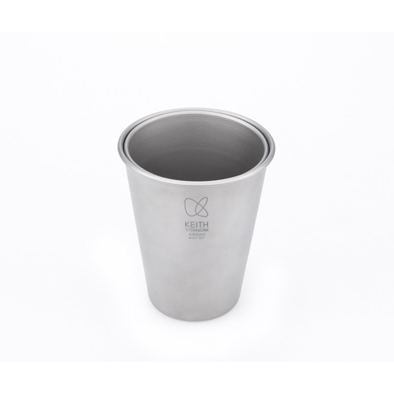 KEITH Titanium Ti9002 Titanium Beer Cup