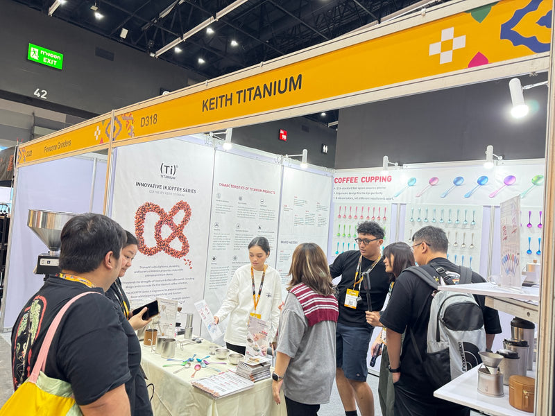 KEITH Titanium at World of Coffee Bangkok: Where Pure Titanium Meets Global Flavor