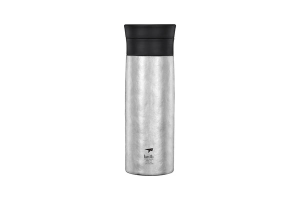 KEITH チタン真空断熱ボトル 茶こし付き 380ml - Ti3132/Ti3135