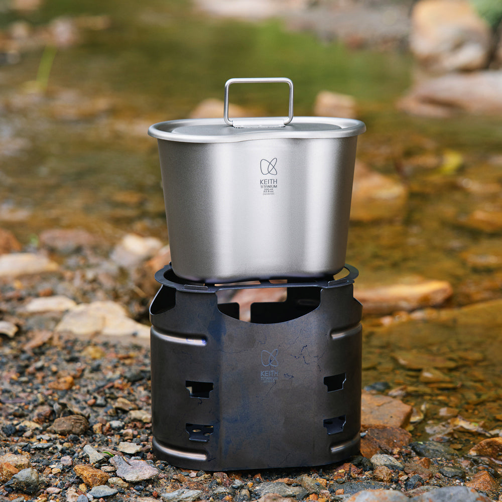 Ti3061 Pro Plastic-Free Canteen Mess Kit -2025 New Item