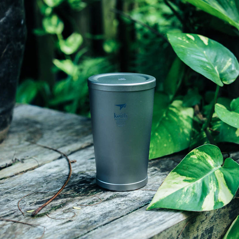 KEITH Titanium Ti3150 Vacuum Insulated Plastic-Free Everyday Beer &amp; Brew Tumbler - 11 fl oz