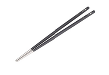 KEITH Titanium TPVG Hollow Round Chopsticks in Black - Ti5662