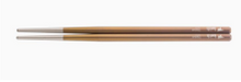 KEITH Titanium TPVG Hollow Round Chopsticks in Gold - Ti5663