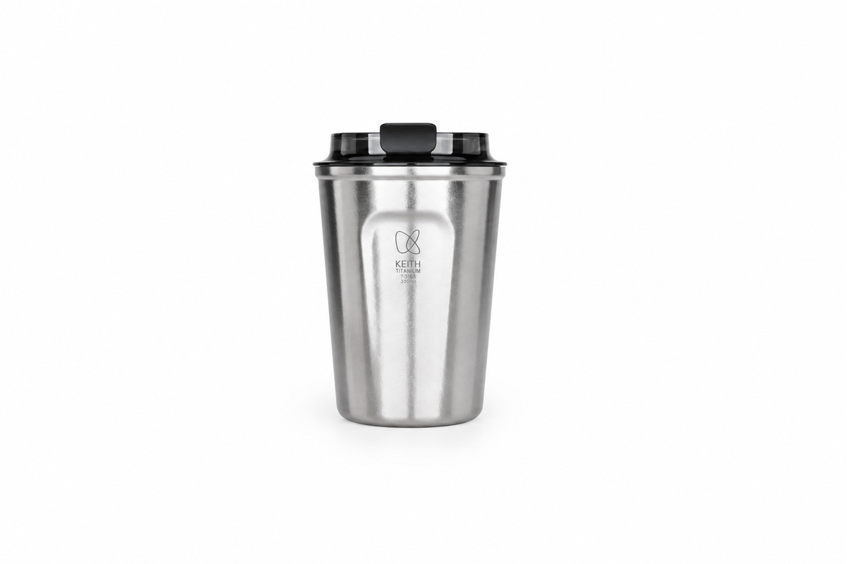 KEITH Titanium Vacuum Coffee Cup 350ml - Ti3165