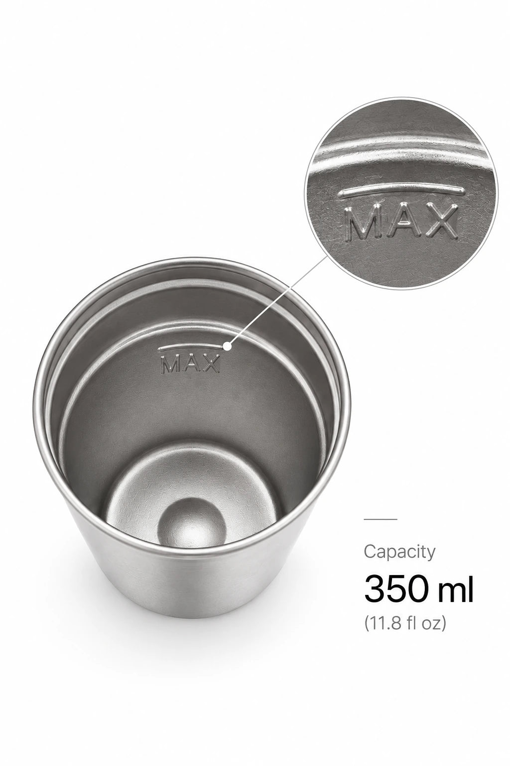 KEITH Titanium Vacuum Coffee Cup 350ml - Ti3165
