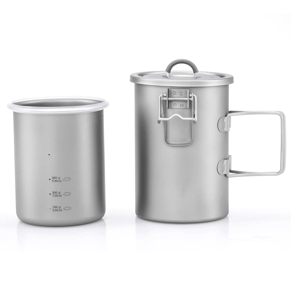 KEITH チタン製プラスチックフリー多機能クッカー - Ti6300